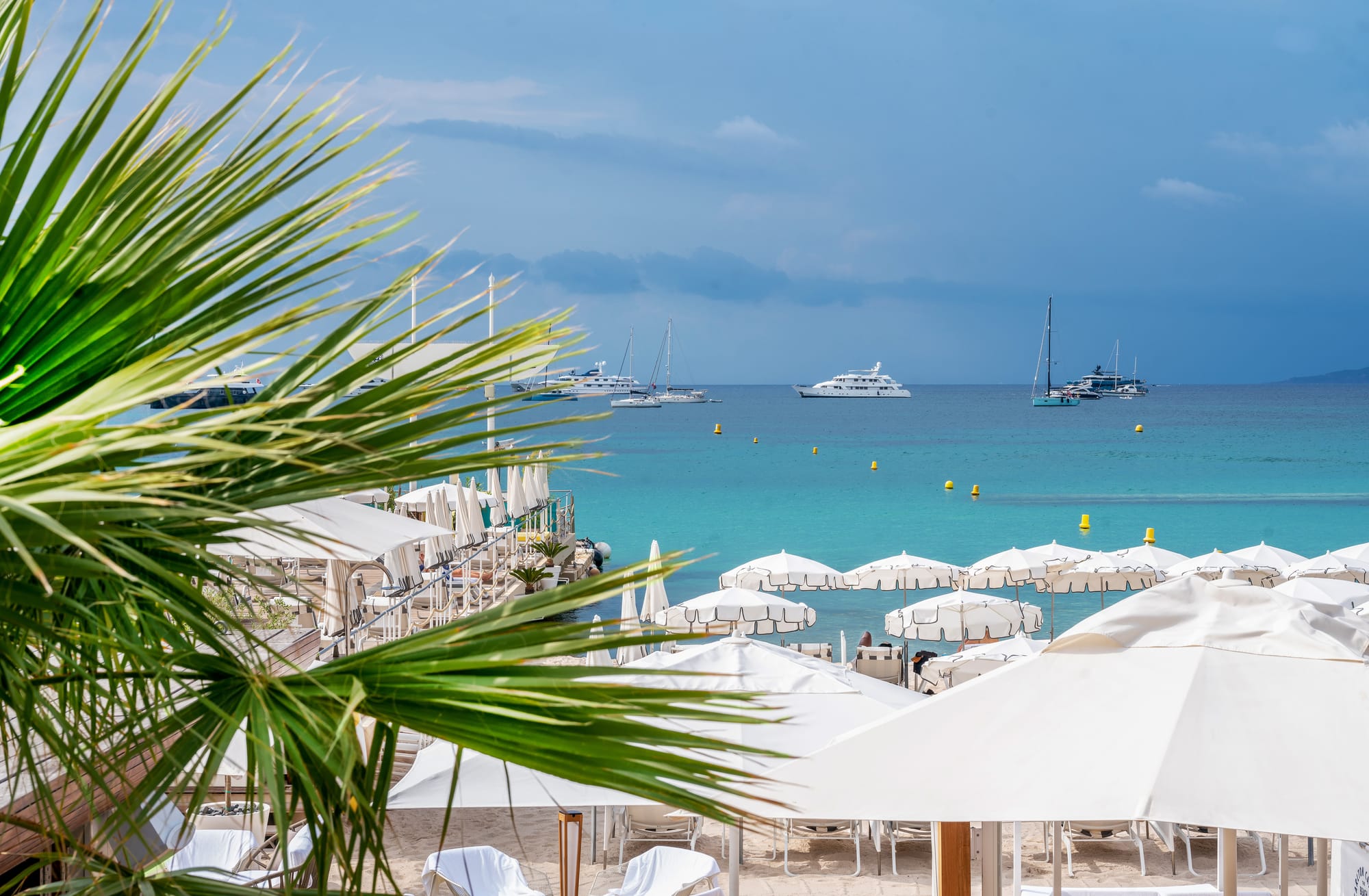 Plage de la Croisette in Cannes